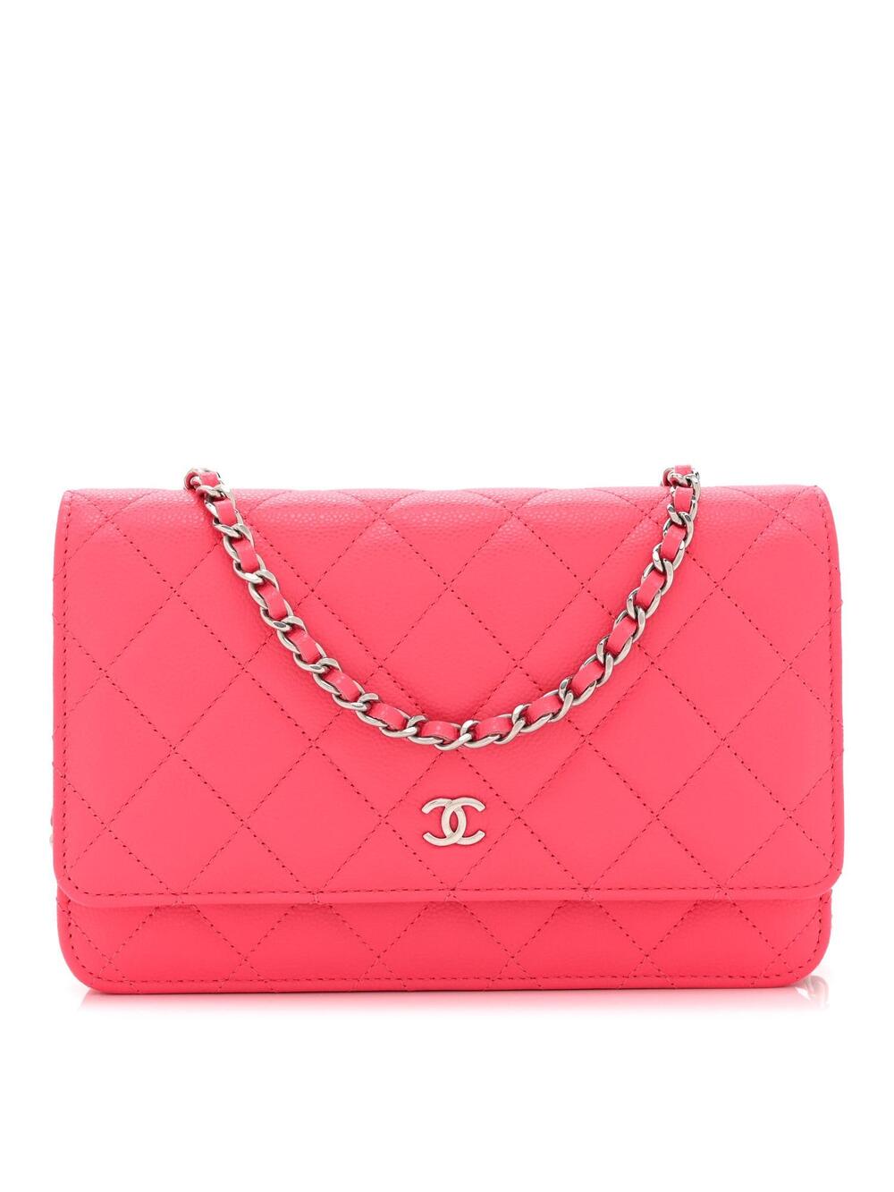 Chanel Caviar Quilted Wallet On Chain #322793C25B